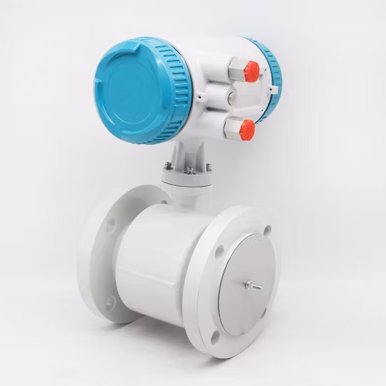 RS485 Medidor de Vazão Eletromagnético para Bebidas Medidor de Vazão Eletromagnético de Plástico Medidor de Vazão Magnético para Lama