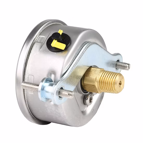 Medidor de pressão preenchido com glicerina Manômetro preenchido com óleo Hidráulico Água Medidor de pressão de ar