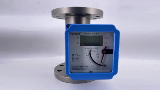 Medidor de fluxo de tubo metálico digital de área variável 4-20 mA Medidor de fluxo de tubo de metal de gás líquido