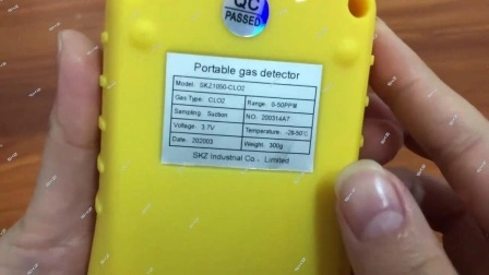 Máquina detectora de gás Tvoc de compostos orgânicos totalmente voláteis digital portátil em unidade de alarme de gás Testador de medidor de gás