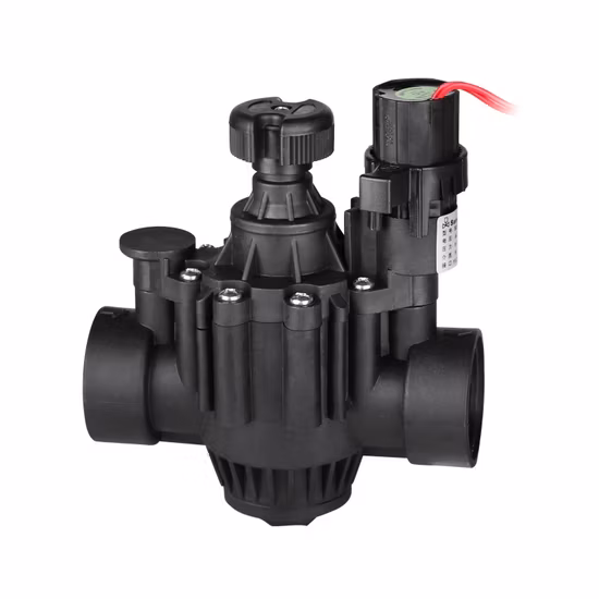 Válvula solenóide de plástico para irrigação